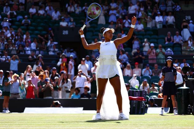 Naomi Osaka ahead of her quarter-final match Wimbledon Tennis Championships, Day 9, The All England Lawn Tennis and Croquet Club, London, UK - 07 Jul 2026London The All England Lawn Tennis and United Kingdom  Copyright: xJamesxMarsh Shutterstockx 16978027bs