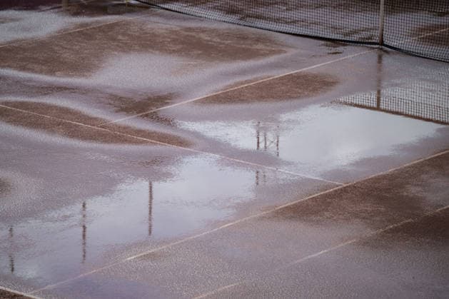 260707 Match stopped due to rain during day 2 of the Nordea Open on July 7, 2026 in Bastad. Photo: Avdo Bilkanovic BILDBYRAN COP 115 AB0379 tennis WTA, Tennis Damen 125 nordea open dam bbeng *** 260707 Match suspended due to rain on Day 2 of the Nordea Open on July 7, 2026, in Bastad. Photo by Avdo Bilkanovic, BILDBYRAN COP 115 AB0379, tennis, WTA 125, Nordea Open, women s singles, BBENG  Copyright: AVDOxBILKANOVIC BB260707AB002