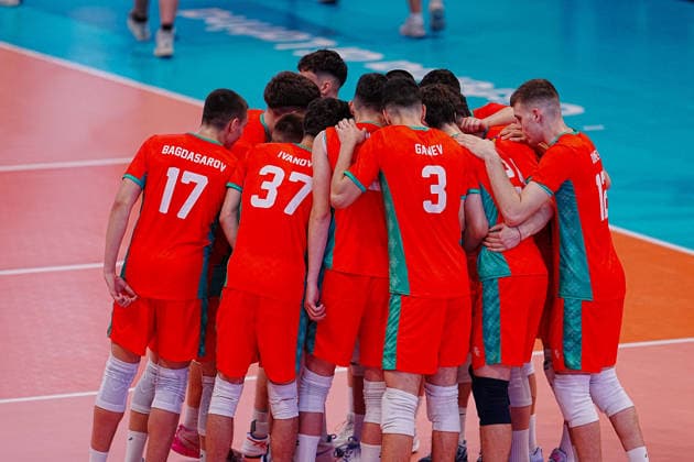 IPA86475182 - France vs. Bulgaria during the CEV U18 European Championship, EM, Europameisterschaft July 7, 2026, in Cisterna (Italy) during the U18 Volleyball European Championship—France vs. Bulgaria, CEV Eurovolley Men s match in Cisterna, Italy, July 7, 2026  Copyright: xLuigixMariani IPAxSportx xx 86475182