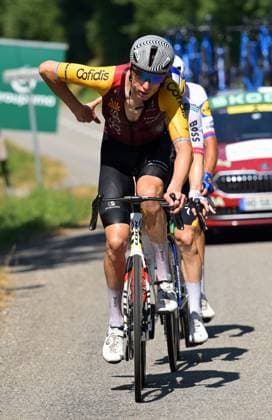 Spanish Ion Izagirre of Cofidis pictured in action during stage 4 of the 2026 Tour de France cycling race, a stage of 181,9km from Carcassonne to Foix, on Tuesday 07 July 2026. The 113th edition of the Tour de France starts on Saturday 4 July in Barcelona, Spain, and will finish in Paris, France on the 26th of July. DAVIDxPINTENS  x180637657x