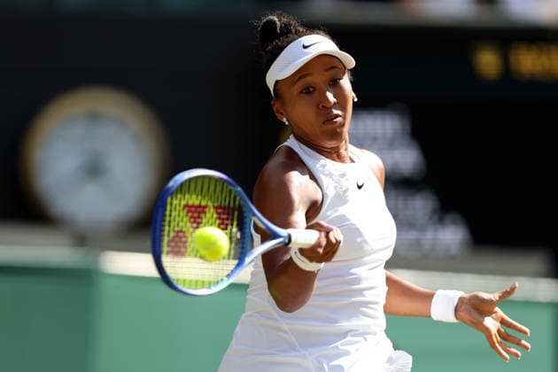 Naomi Osaka during her quarter-final match Wimbledon Tennis Championships, Day 9, The All England Lawn Tennis and Croquet Club, London, UK - 07 Jul 2026London The All England Lawn Tennis and United Kingdom  Copyright: xKieranxMcManus Shutterstockx 16978030av