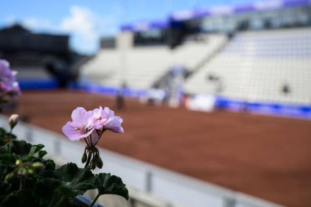 260707 Flowers during day 2 of the Nordea Open on July 7, 2026 in Bastad. Photo: Avdo Bilkanovic BILDBYRAN COP 115 AB0379 tennis WTA, Tennis Damen 125 nordea open dam bbeng *** 260707 Flowers on Day 2 of the Nordea Open on July 7, 2026, in Bastad. Photo by Avdo Bilkanovic, BILDBYRAN COP 115 AB0379. tennis wta 125 nordea open women s singles  Copyright: AVDOxBILKANOVIC BB260707AB006