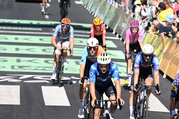 07-07-2026 Tour De France; Tappa 04 Carcassonne - Foix; 2026, Movistar; Garcia Pierna, Raul; Foix; 