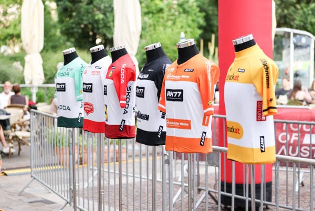 Tour of Austria, team presentation in Graz