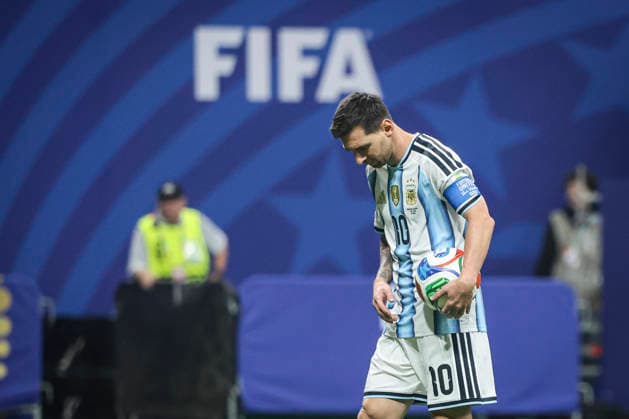 FOOTBALL : Argentina vs Egypt FIFA World Cup, WM, Weltmeisterschaft, Fussball 2026. Atlanta Stadium (Mercedes-Benz Stadium), Atlanta, Georgia, United States. 07 07 2026. Lionel Messi 10 (Argentine)  Copyright: xx