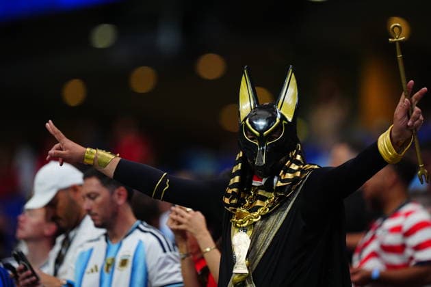 Argentina v Egypt - FIFA World Cup, WM, Weltmeisterschaft, Fussball 2026 - Round of 16 ATLANTA, USA - JULY 07: Fans gather prior the 2026 FIFA World Cup Round of 16 match between Argentina and Egypt at Mercedes-Benz Stadium (Atlanta Stadium) in Atlanta, Georgia, United States on July 07, 2026. Evrim Aydin Anadolu Georgia United States. Editorial use only. Please get in touch for any other usage.  Copyright: x2026xAnadoluxEvrimxAydinx