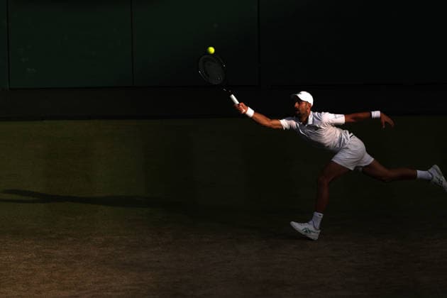 Novak Djokovic during his quarter-final match Wimbledon Tennis Championships, Day 9, The All England Lawn Tennis and Croquet Club, London, UK - 07 Jul 2026London The All England Lawn Tennis and United Kingdom  Copyright: xEllaxLing Shutterstockx 16978028bj