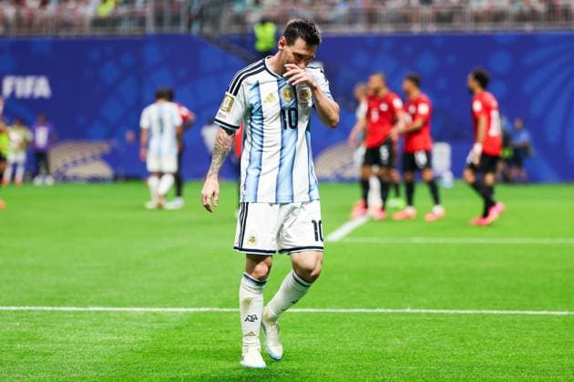 RECORD DATE NOT STATED FIFA World Cup, WM, Weltmeisterschaft, Fussball 2026 - Round of 16 - Argentina v Egypt Lionel Messi player of Argentina during the Round of 16 match between Argentina and Egypt at the FIFA World Cup, at Atlanta Stadium, in Georgia, United States, on Tuesday, July 07, 2026.(Foto: William Volcov Brazil Photo Press IMAGO) Sports Atlanta GA United States Copyright: xWILLIAMxVOLCOVx