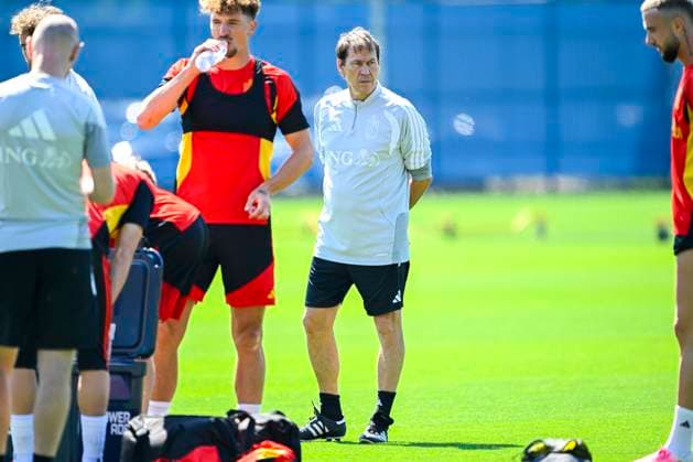 Belgian national football team - FIFA World Cup, WM, Weltmeisterschaft, Fussball 2026 - media activities 07 07 2026 RENTON, UNITED STATES OF AMERICA - JULY 07 : Garcia Rudi head coach of Belgium pictured during a training session of the Belgian national football team during the FIFA World Cup 2026 on July 7, 2026 in Renton, United States of America, 07 07 2026 Renton United States of America  Copyright: xNicoxVereeckenx