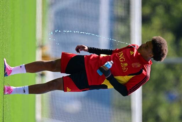 Belgium s Axel Witsel pictured during a training session of Belgian national soccer team Red Devils, on Tuesday 07 July 2026 in their base camp, home of the Seattle Sounders, Renton, Seattle, USA. The Rode Duivels - Diables Rouges qualified for the knockout stage of the 2026 FIFA World Cup, WM, Weltmeisterschaft, Fussball where they ll meet Spain in the round of 8 on July 10th. DIRKxWAEM  x180665347x