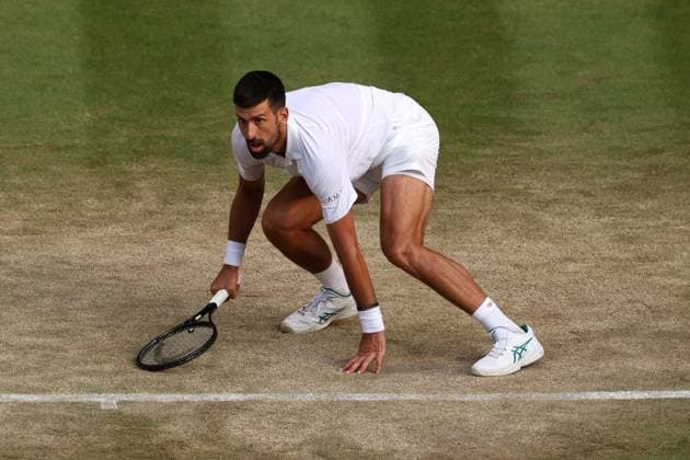 Novak Djokovic during his quarter-final match Wimbledon Tennis Championships, Day 9, The All England Lawn Tennis and Croquet Club, London, UK - 07 Jul 2026London The All England Lawn Tennis and United Kingdom  Copyright: xEllaxLing Shutterstockx 16978028ca