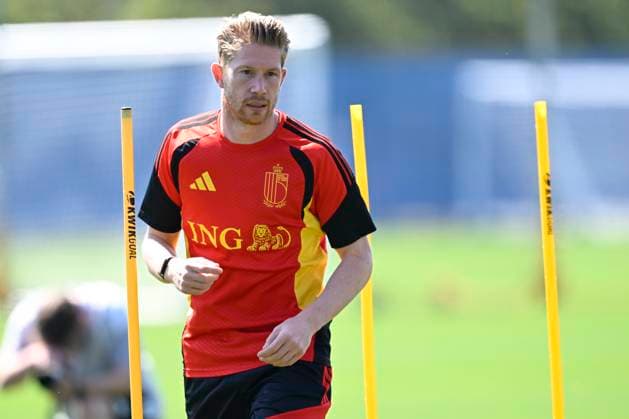 Belgian national football team - FIFA World Cup, WM, Weltmeisterschaft, Fussball 2026 - media activities 07 07 2026 RENTON, UNITED STATES OF AMERICA - JULY 07 : De Bruyne Kevin forward of Belgium pictured during a training session of the Belgian national football team during the FIFA World Cup 2026 on July 7, 2026 in Renton, United States of America, 07 07 2026 Renton United States of America  Copyright: xNicoxVereeckenx