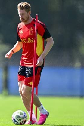 Belgium s Kevin De Bruyne pictured during a training session of Belgian national soccer team Red Devils, on Tuesday 07 July 2026 in their base camp, home of the Seattle Sounders, Renton, Seattle, USA. The Rode Duivels - Diables Rouges qualified for the knockout stage of the 2026 FIFA World Cup, WM, Weltmeisterschaft, Fussball where they ll meet Spain in the round of 8 on July 10th. DIRKxWAEM  x180666284x
