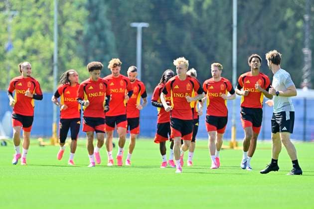 Belgian national football team - FIFA World Cup, WM, Weltmeisterschaft, Fussball 2026 - media activities 07 07 2026 RENTON, UNITED STATES OF AMERICA - JULY 07 : Seys Joaquin defender of Belgium pictured during a training session of the Belgian national football team during the FIFA World Cup 2026 on July 7, 2026 in Renton, United States of America, 07 07 2026 Renton United States of America  Copyright: xJanxDexMeuleneirx