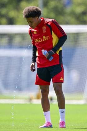 Belgium s Axel Witsel pictured during a training session of Belgian national soccer team Red Devils, on Tuesday 07 July 2026 in their base camp, home of the Seattle Sounders, Renton, Seattle, USA. The Rode Duivels - Diables Rouges qualified for the knockout stage of the 2026 FIFA World Cup, WM, Weltmeisterschaft, Fussball where they ll meet Spain in the round of 8 on July 10th. DIRKxWAEM  x180666387x