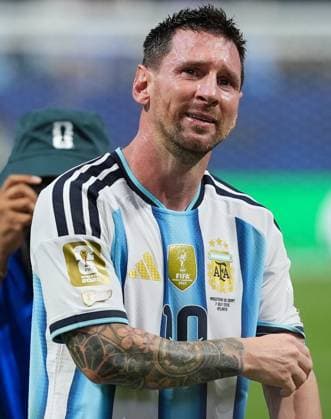 Lionel Messi of Argentina reacts at the final whistle Argentina v Egypt, 2026 FIFA World Cup, WM, Weltmeisterschaft, Fussball Group of 16, Football, Atlanta Stadium, Atlanta, Georgia, USA - 07 Jul 2026Atlanta Mercedes-Benz Stadium Georgia (GA) United States of America  Copyright: xIsmaelxAdnan Shutterstockx 16981208ec