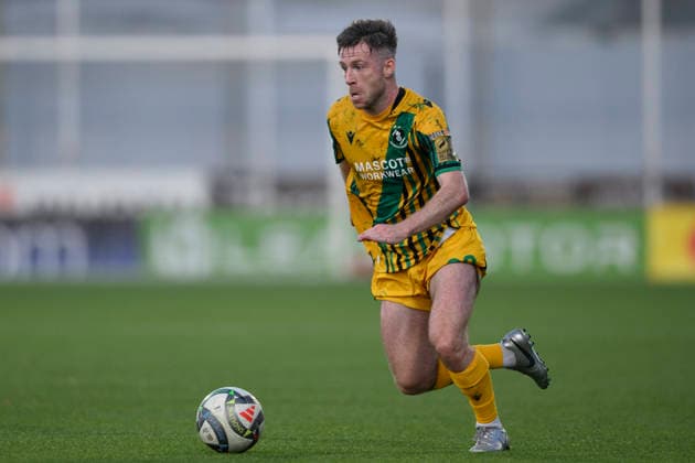 Jack Byrne seen during UEFA Champions League first round qualifying game between teams of Floriana and Shamrock Rovers (Beppe Camilleri Ball Raw Images) Marsa Centenary Stadium Malta Copyright: xBeppexCamillerix beppecamilleri_floriana_shamrock_2526_2-15