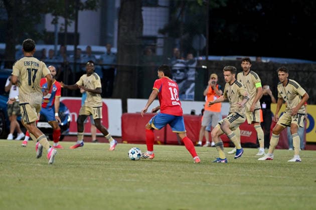 Football, Champions League qualifiers, Borac Banja Luka v Levski Sofia