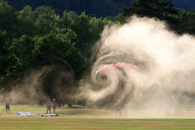 SOCCER - BL, Sturm, jersey presentation FROHNLEITEN,AUSTRIA,07.JUL.26 - SOCCER - ADMIRAL Bundesliga, SK Sturm Graz, jersey presentation. Image shows a featur with smoke.  GEPAxpictures xMarioxBuehner-Weinrauch