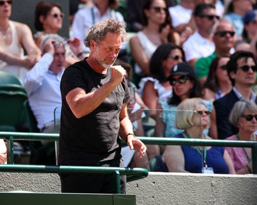 Jan-Lennard Struff Trainer, coach Carsten Arriens in der Spieler Loge,Herren Einzel, Men s Singles Tennis - Wimbledon 2026 - Grand Slam ITF ATP, Tennis Herren WTA, Tennis Damen - AELTC - London - - Great Britain - 7 July 2026. *** Jan Lennard Struff, trainer and coach Carsten Arriens in the players box, Men s Singles, Wimbledon 2026 Grand Slam, ITF, ATP, WTA, AELTC, London, Great Britain, July 7, 2026 Copyright: xJuergenxHasenkopfx