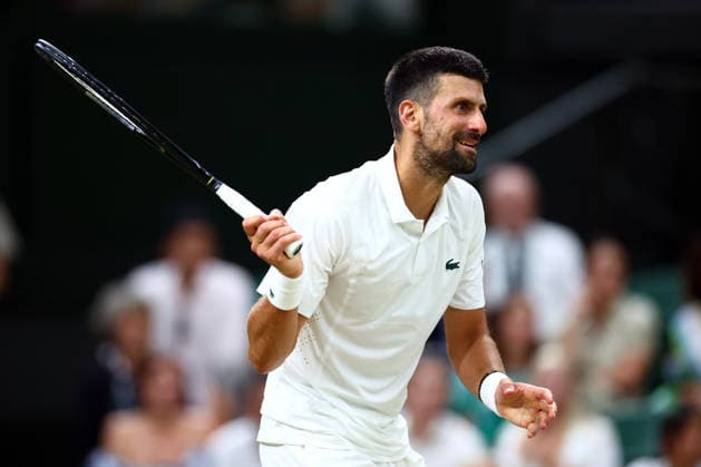 Novak Djokovic dejected during his quarter-final match Wimbledon Tennis Championships, Day 9, The All England Lawn Tennis and Croquet Club, London, UK - 07 Jul 2026London The All England Lawn Tennis and United Kingdom  Copyright: xJamesxMarsh Shutterstockx 16978027fr