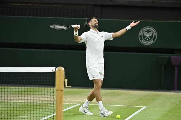 Tennis - Wimbledon 2026 - ITF - The Championships - 07 07 2026 - Tennis - Wimbledon 2026 - ITF - The Championships - 07 07 2026 - Novak Djokovic - Serbie London  Copyright: xChryslenexCaillaud Psnewzx