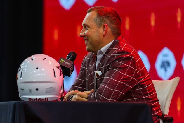 July 7, 2026, Frisco, Texas, USA: FRISCO, TX : Arizona State head football coach KENNY DILINGHAM addresses the media during the 2026 Monster Energy Big 12 Media Days at the Ford Center in Frisco on Tuesday. 2026 Big 12 Media Days  - ZUMAm257 20260707_zsp_m257_034 Copyright: xBrianxMcLeanx