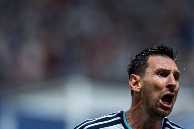 July 7, 2026, Atlanta, Georgia, USA: Argentina forward Lionel Messi (10) celebrates after scoring a goal against Egypt during their World Cup: Round of 16 match at Atlanta Stadium in ATLANTA, Georgia. Argentina defeats Egypt 3:2 in regulation play. World Cup: Round Of 16: Argentina Vs Egypt: Lionel Messi  - ZUMAa161 20260707_aaa_a161_336 Copyright: xWalterxArcex xGMGx