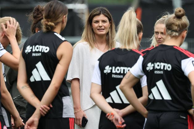 Football, Women, 1st Bundesliga, Eintracht Frankfurt, start of pre-season training