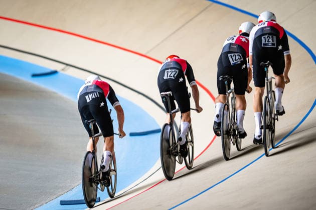 Switzerland: UEC Track cycling, Rad, Radsport, Bahnrad, Bahn European Championships U19 U23 Cottbus 2026 BERTHOUD Yanis - SALAMIN Antoine - SALM Jann - SCHNYDER Noah ( SUI ) Switzerland Querformat - quer - horizontal - Landscape - Event Veranstaltung: UEC Track Cycling European Championships 2026 U19 U23 - Category Kategorie: Cycling - Track Cycling European Championships - Location Ort: Europe - Germany - Brandenburg - Cottbus - Lausitz Velodrom - Discipline: Team Pursuit - Category: Elite Men - U19 - Distance: 4000 m - Date Datum: 07.07.2026 Tuesday Day 1 - *** Switzerland UEC Track Cycling European Championships U19 U23 Cottbus 2026 BERTHOUD Yanis SALAMIN Antoine SALM Jann SCHNYDER Noah SUI Switzerland Landscape Event UEC Track Cycling European Championships 2026 U19 U23 Category Cycling Track Cycling European Championships Location Europe Germany Brandenburg Cottbus Lausitz Velodrom Discipline Team Pursuit Category Elite Men U19 Distance 4000 m Date 07 07 2026 Tuesday Day 1