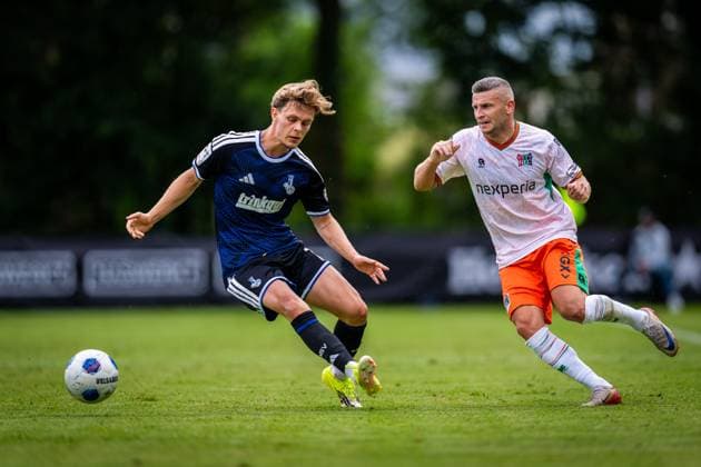 WEURT , 08-07-2026 , Sportpark De Kamp , season 2026 2027 , Dutch Preseason football , match between NEC and MSV Duisburg , picture shows NEC Nijmegen player Bryan Linssen NEC - MSV Duisburg (friendly)  x204928155x Copyright: