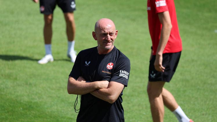 08.07.2026, xrekx, Fussball 2.Bundesliga, 1.FC Kaiserslautern - Training v.l. Torsten Lieberknecht Trainer (1.FC Kaiserslautern) (DFL DFB REGULATIONS PROHIBIT ANY USE OF PHOTOGRAPHS as IMAGE SEQUENCES and or QUASI-VIDEO) Kaiserslautern *** July 8, 2026, xrekx, Soccer 2. Bundesliga, 1 FC Kaiserslautern Training: Torsten Lieberknecht, Coach of 1 FC Kaiserslautern. DFL and DFB regulations prohibit any use of photographs as image sequences and or quasi-video. Kaiserslautern