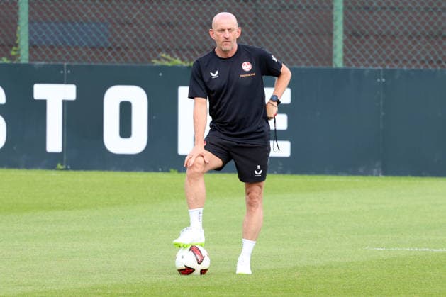 08.07.2026, xrekx, Fussball 2.Bundesliga, 1.FC Kaiserslautern - Training v.l. Torsten Lieberknecht Trainer (1.FC Kaiserslautern) (DFL DFB REGULATIONS PROHIBIT ANY USE OF PHOTOGRAPHS as IMAGE SEQUENCES and or QUASI-VIDEO) Kaiserslautern *** July 8, 2026, xrekx, Soccer 2. Bundesliga, 1 FC Kaiserslautern Training: Torsten Lieberknecht, Coach of 1 FC Kaiserslautern. DFL and DFB regulations prohibit any use of photographs as image sequences and or quasi-video. Kaiserslautern
