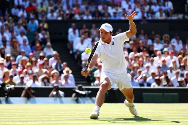 Arthur Fery during his quarter final match Wimbledon Tennis Championships, Day 10, The All England Lawn Tennis and Croquet Club, London, UK - 08 Jul 2026London The All England Lawn Tennis and United Kingdom  Copyright: xJamesxMarsh Shutterstockx 16978036fy
