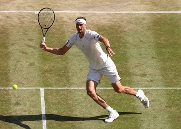Tennis, Wimbledon, Day 10, Taylor Fritz v Alexander Zverev