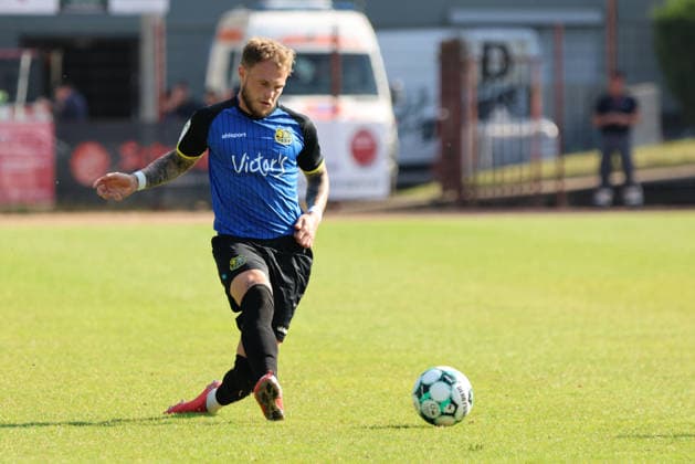 08.07.2026, Fussball, Herren, Saison 2026 2027, Testspiel, Freundschaftsspiel, SV Geislautern - 1. FC Saarbrücken, Philip Fahrner (1. FC Saarbrücken) Völklingen Hermann-Neuberger-Stadion Saarland Deutschland (DEU) *** July 8, 2026, Soccer, Men s, 2026–2027 Season, Exhibition Match, Friendly Match, SV Geislautern vs. 1. FC Saarbrücken, Philip Fahrner, 1. FC Saarbrücken, Völklingen, Hermann Neuberger Stadium, Saarland, Germany, DEU Copyright: xSebastianxBachx