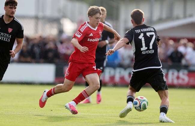Football, friendly match, TSV Kornburg v 1. FC Nürnberg