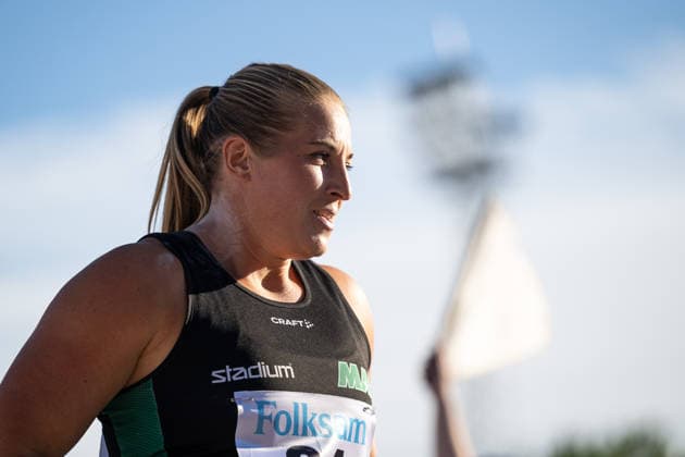 260708 Fanny Roos Malmö AI deltar i damernas kula under friidrottstävlingen Folksam Grand Prix den 8 juli 2026 i Karlstad. *** July 8, 2026: Fanny Roos of Malmö AI will compete in the women’s shot put at the Folksam Grand Prix track and field meet on July 8, 2026, in Karlstad  Copyright: FREDRIKxKARLSSON BB260708FK061