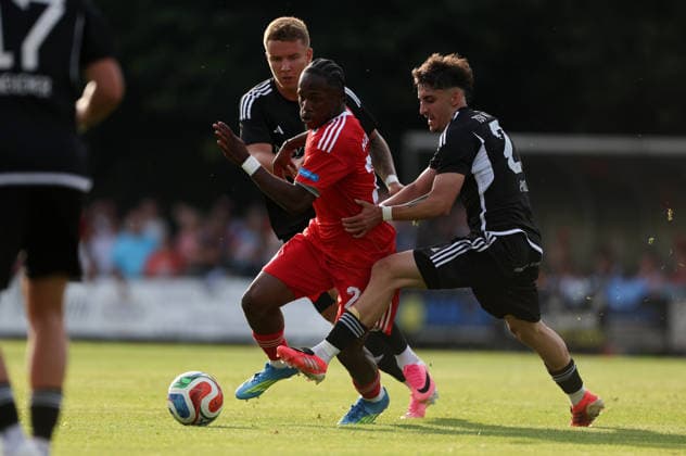 Zoma , Freundschaftsspiel TSV Kornburg-1.FCN Nürnberg , , Fußball , 2.Bundesliga in Kornburg , Nürnberg , Bayern , Deutschland . Juli 08 , 2026 . Photo by: Davide Elias IPA Photo Pressefoto DENL Copyright: xDavidexEliasx