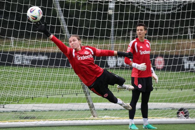 Football, Women, Bundesliga 1, Eintracht Frankfurt, Training