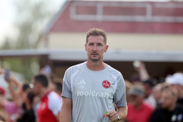 Miroslav Klose Trainer FCN , Freundschaftsspiel TSV Kornburg-1.FCN Nürnberg , , Fußball , 2.Bundesliga in Kornburg , Nürnberg , Bayern , Deutschland . Juli 08 , 2026 . Photo by: Davide Elias IPA Photo Pressefoto DENL Copyright: xDavidexEliasx