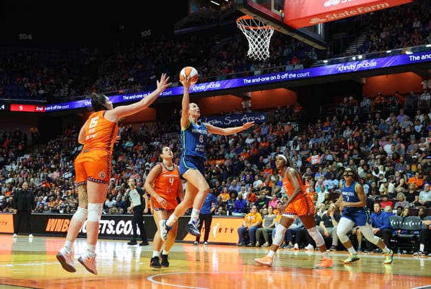 Basketball, WNBA, Connecticut Sun v Minnesota Lynx