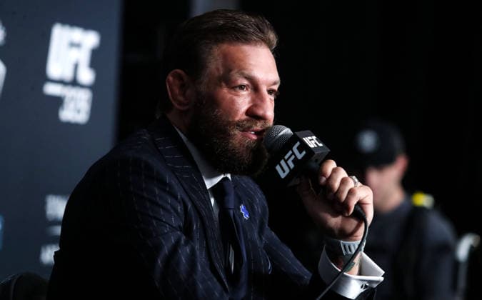 Martial arts, UFC, McGregor vs Holloway 2, press conference in Las Vegas