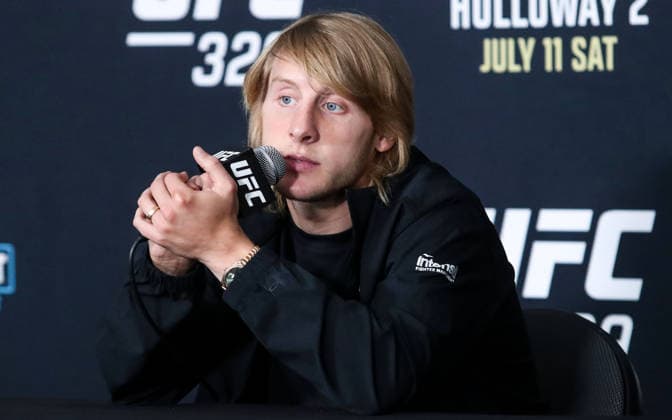 UFC 329 press conference, PK, Pressekonferenz T-Mobile Arena, Las Vegas, Nevada, United States 8 7 2026 Paddy Pimblett Paddy Pimblett 8 7 2026  Copyright: xTomxHoganx-xHoganphotos.comx916x947x8354xtomhoganphotos@gmail.comx McgregorHollowayMediaDay_Hoganphotos16041
