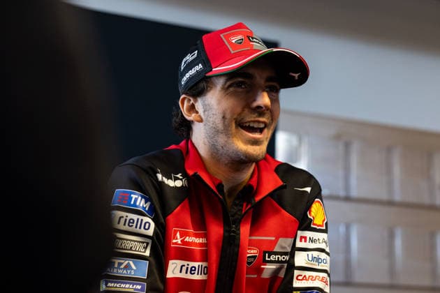 GER, Großer Preis von Deutschland, MotoGP. 11. Lauf, FIM Motorrad-Weltmeisterschaft. 09.07.2026, Sachsenring, Hohenstein-Ernstthal, GER, Großer Preis von Deutschland, MotoGP. 11. Lauf, FIM Motorrad-Weltmeisterschaft. 63, Francesco Bagnaia, Ducati Lenovo Team Â Foto: Alexander Trienitz Hohenstein-Ernstthal Sachsenring Sachsen Deutschland *** GER, German Grand Prix, MotoGP Round 11, FIM Motorcycle World Championship, July 9, 2026, Sachsenring, Hohenstein Ernstthal, GER, German Grand Prix, MotoGP Round 11, FIM Motorcycle World Championship 63, Francesco Bagnaia, Ducati Lenovo Team. Photo by Alexander Trienitz, Hohenstein Ernstthal, Sachsenring, Saxony, Germany