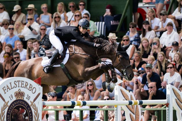 260709 Amanda Eriksson of Sweden with horse Havanna Heart competes in Falsterbo Grand Prix qualification during Falsterbo Horse Show on July 9, 2026 in Falsterbo. Photo: Avdo Bilkanovic BILDBYRAN COP 115 AB0378 ridsport equestrian falsterbo horse show ridsportlaget bbeng hoppning *** July 9, 2026: Amanda Eriksson of Sweden, riding Havanna Heart, competes in the Falsterbo Grand Prix qualifier during the Falsterbo Horse Show on July 9, 2026 in Falsterbo. Photo by Avdo Bilkanovic, BILDBYRAN COP 115 AB0378. equestrian sports, Falsterbo Horse Show, Ridsportlaget BBENG, show jumping  Copyright: AVDOxBILKANOVIC BB260709AB016