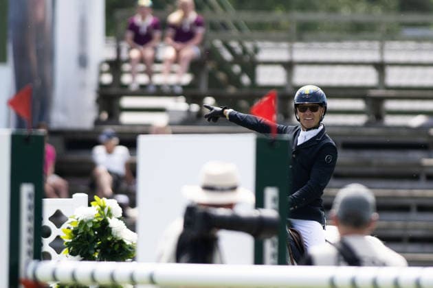 260709 Marcus Westergren of Sweden with horse Airco de L Esprit competes in Falsterbo Grand Prix qualification during Falsterbo Horse Show on July 9, 2026 in Falsterbo. Photo: Avdo Bilkanovic BILDBYRAN COP 115 AB0378 ridsport equestrian falsterbo horse show ridsportlaget bbeng hoppning *** July 9, 2026: Marcus Westergren of Sweden, riding Airco de L Esprit, competes in the Falsterbo Grand Prix qualifier during the Falsterbo Horse Show on July 9, 2026 in Falsterbo. Photo by Avdo Bilkanovic, BILDBYRAN COP 115 AB0378. equestrian sports, Falsterbo Horse Show, Ridsportlaget BBENG, show jumping  Copyright: AVDOxBILKANOVIC BB260709AB031