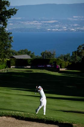 RECORD DATE NOT STATED 9th July 2026; Evian Resort Golf Club, Evian-les-Bains, France: 2026 Amundi Evian Championship Womens Golf, Day One; Miyu Yamashita (JPN) in action during the first round DavidxEmm