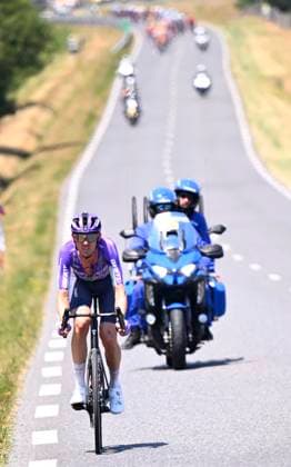 Tour de France 2026 Stage 6 GAVARNIE-CEDRE, FRANCE - JULY 09 : O Connor Ben (AUS) of Team Jayco AlUla during stage 6 of the 113rd edition of Tour de France an UCI World Tour 2.UWT cycling road race stage for Men Elite of 186 km with start in Pau and finish in Gavarnie-Cedre on July 9, 2026 in Gavarnie-Cedre, France, 09 07 2026 ( Motordriver Kurt Vandenborre - Gavarnie-Cedre France  Copyright: xTomasxSiskx