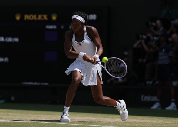 Tennis, Wimbledon, Day 11, Karolina Muchova v Coco Gauff